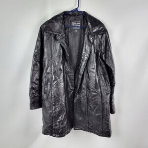 MAXAM BRAND Genuine Leather Italian Mosaic Lambskin Jacket Sz Large NWOT